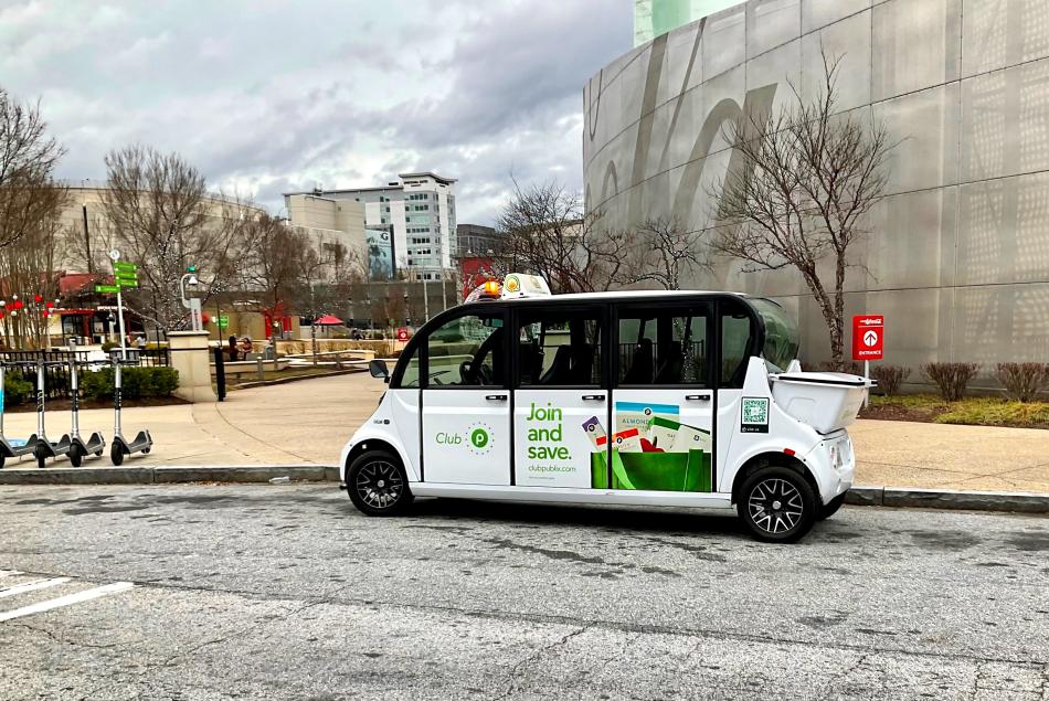 Free electricvehicle shuttle experiment is now live in Decatur